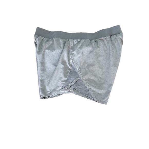 Under Armour Women’s Heat Gear Shorts Size Medium Gray Running Lined Active - Picture 3 of 6